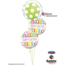Bukiet 890 Happy Easter Polka Dot Bubble